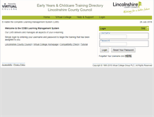 Tablet Screenshot of lincscobs.vctms.co.uk