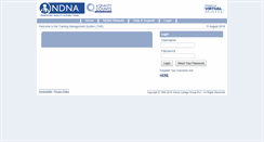 Desktop Screenshot of ndna.vctms.co.uk