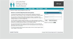 Desktop Screenshot of lincsafe.vctms.co.uk